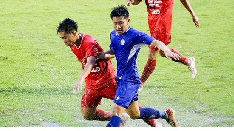 Bán kết U21 Quốc gia 2025: U21 Thể Công cẩn thận, căng thẳng U21 Hà Nội đối đầu với U21 PVF 